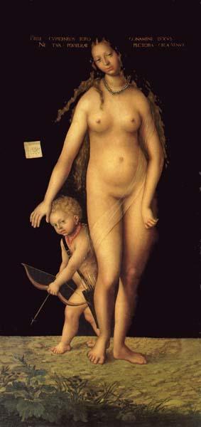 Lucas Cranach the Elder Venus and Cupid France oil painting art